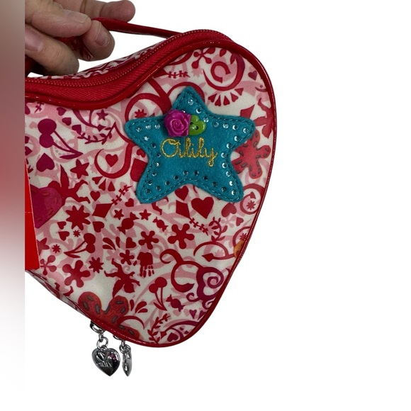 Oilily cosmetics bag Valentines Day heart. NWT - Picture 1 of 5